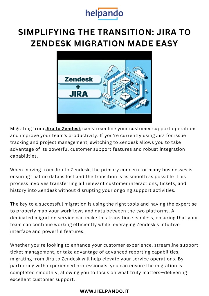 PPT - Simplifying the Transition: Jira to Zendesk Migration Made Easy PowerPoint Presentation - ID:13897870