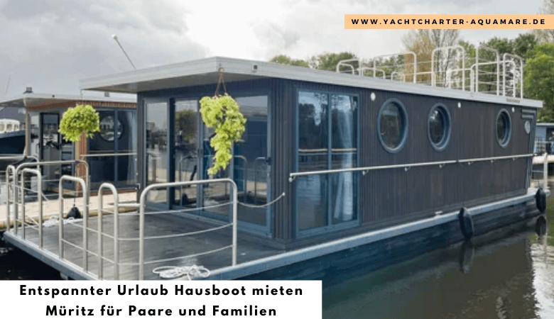 Entspannter Urlaub Hausboot mieten Müritz für Paare und...