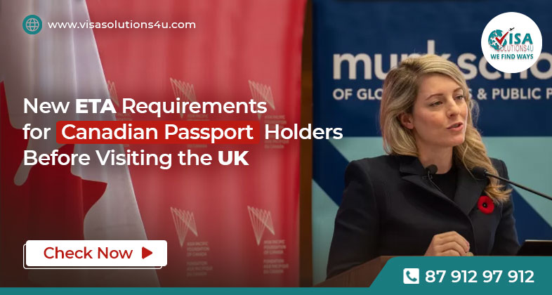 New ETA Requirements for Canadian Passport Holders Before Visiting the UK