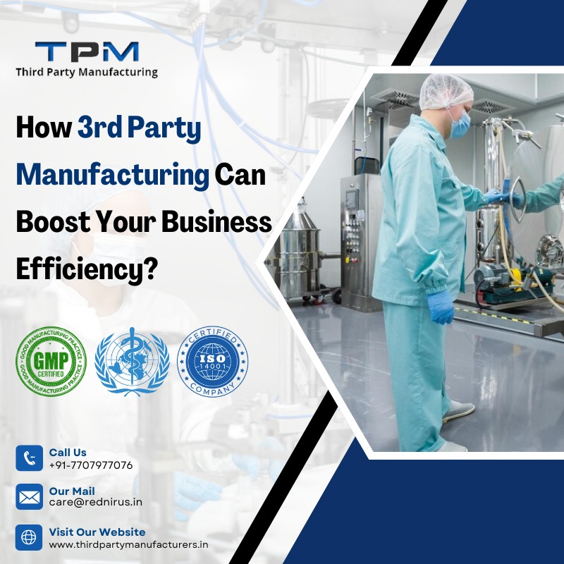 How 3rd Party Manufacturing Can Boost Your Business Efficiency