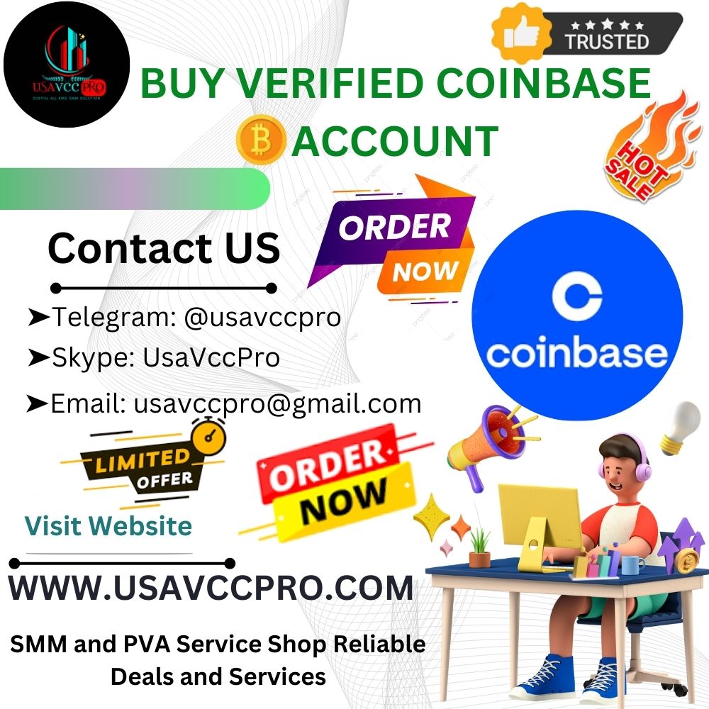 Buy Verified Coinbase Account - Our platform offers 100% verified Coinbase accounts