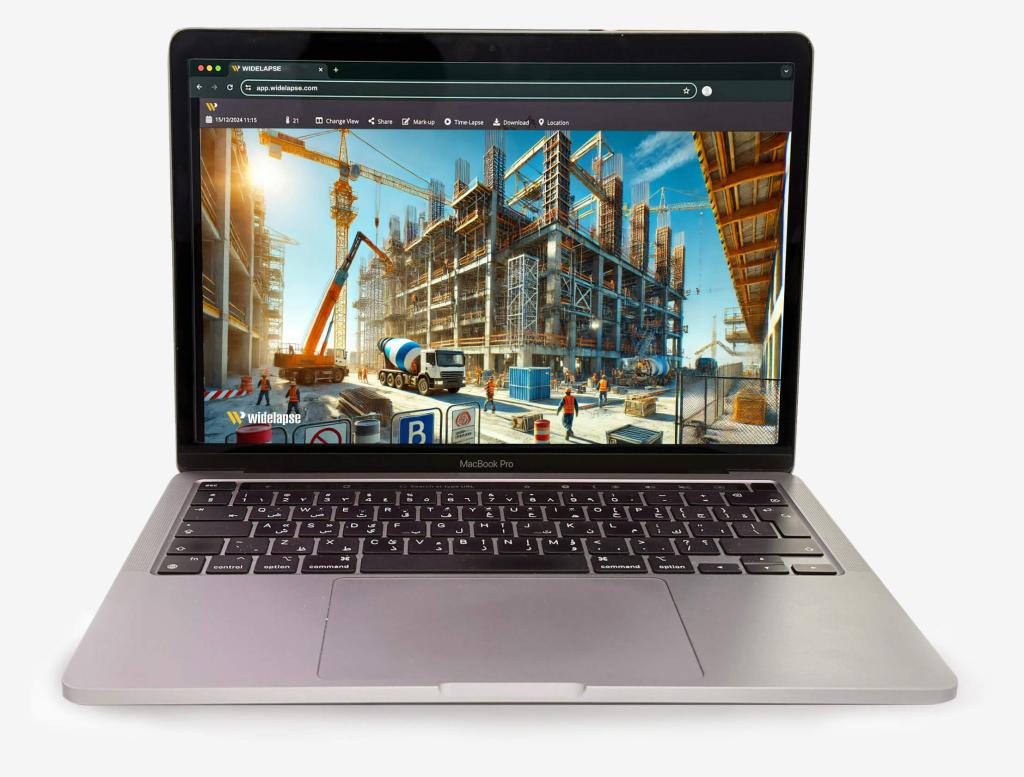 Smart Construction Monitoring Tools | Widelapse Software