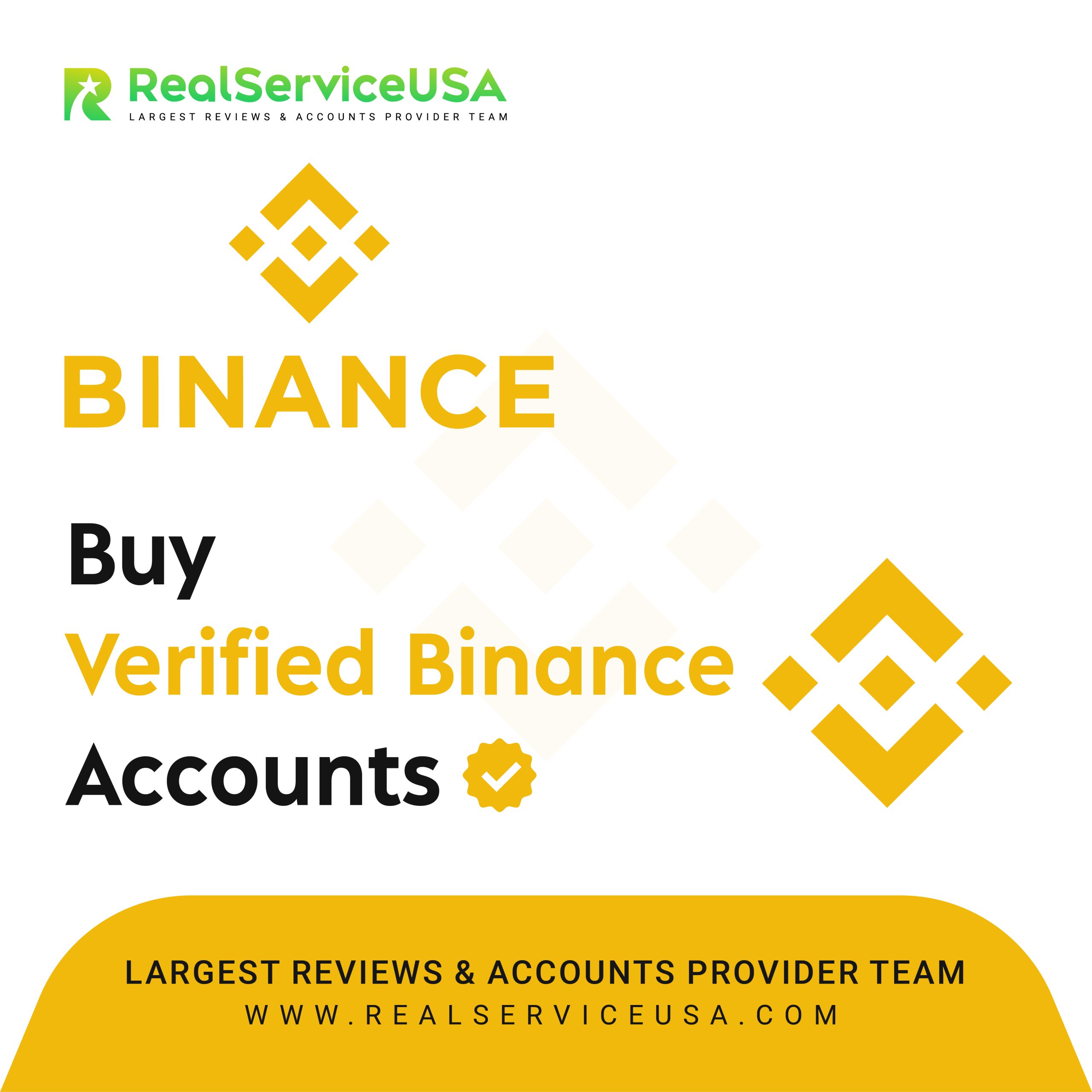 Buy Verified Binance Account - RealServiceUSA