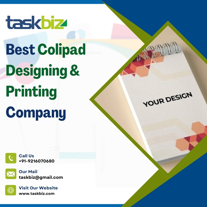 Best Colipad Designing & Printing Company | Task Biz