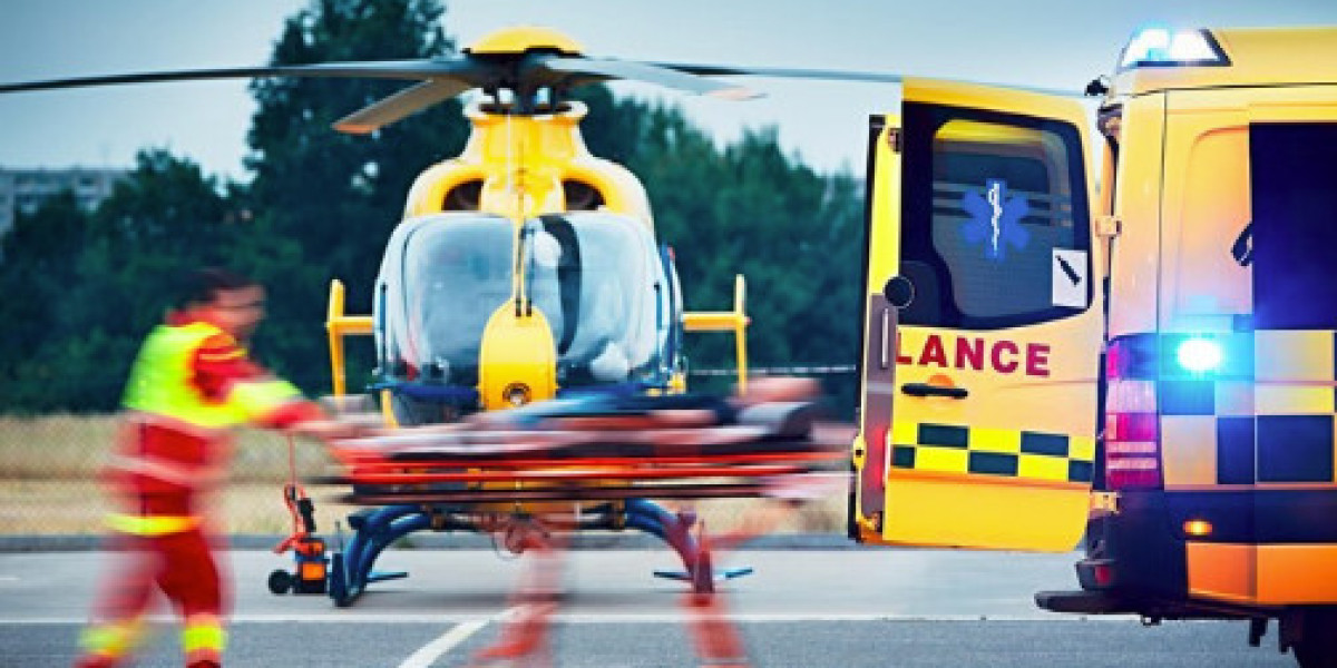 Quick and Safe: Reserve Your Red Air Ambulance in a Few Clicks!