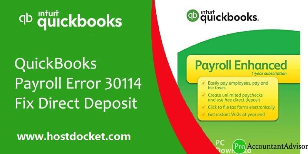 How to Troubleshoot QuickBooks Payroll Error 30114?