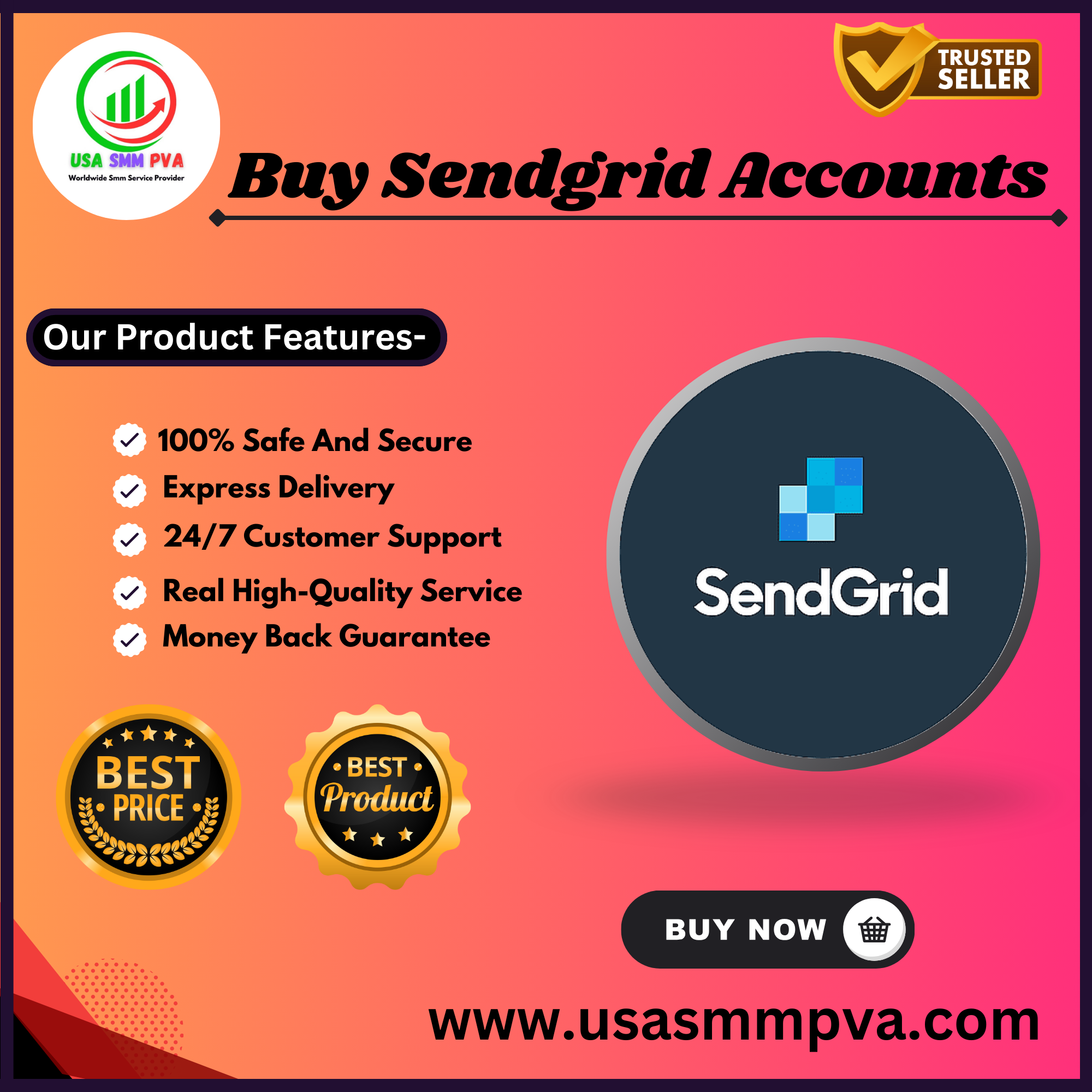 Buy Sendgrid Accounts -