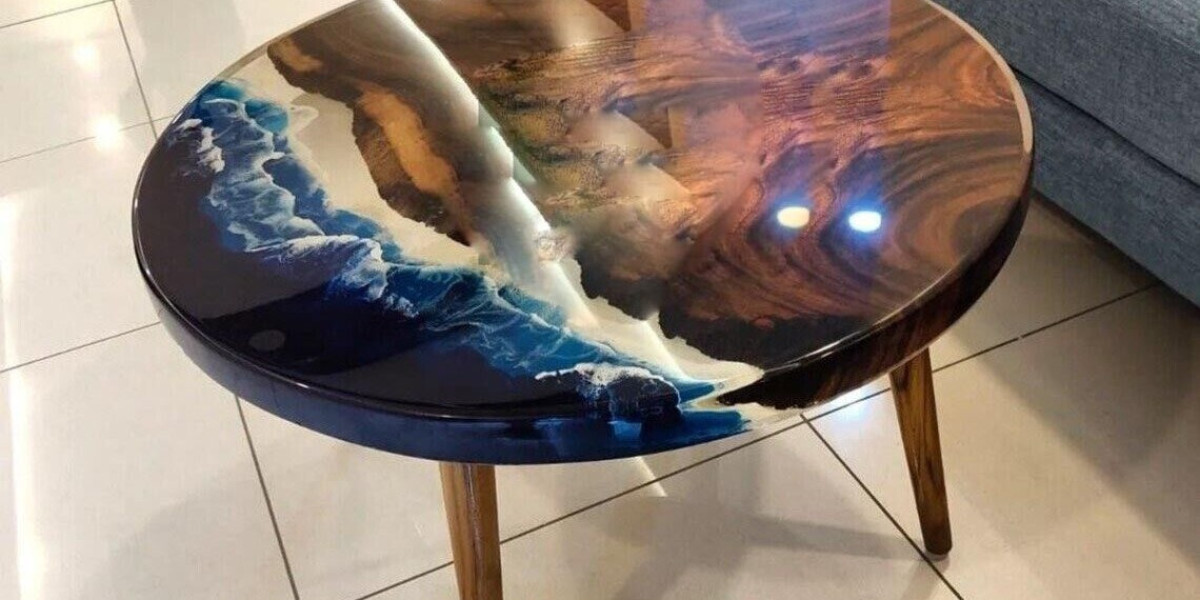 How Printed Epoxy Tables Redefine Coffee Table Trends