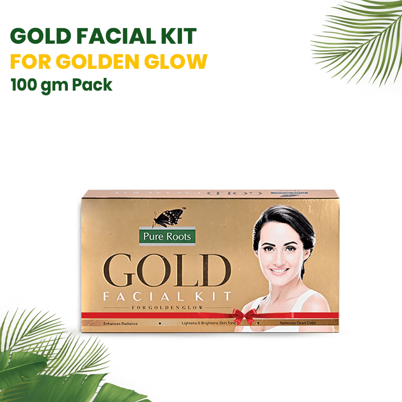 Buy Gold Facial Kit for Men and Women 100g at Best Price in India