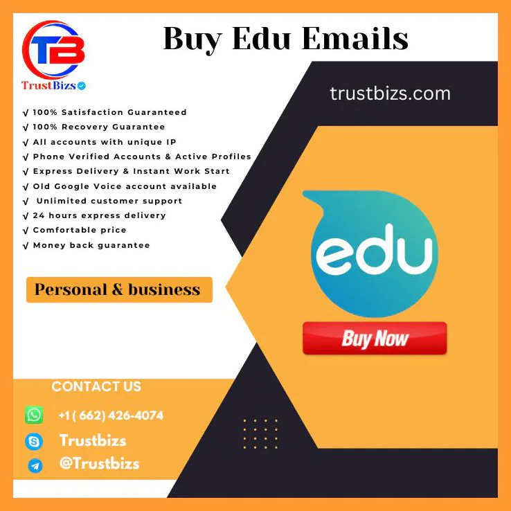 Buy Edu Emails - 100% Best Top Quality Edu Mail Account