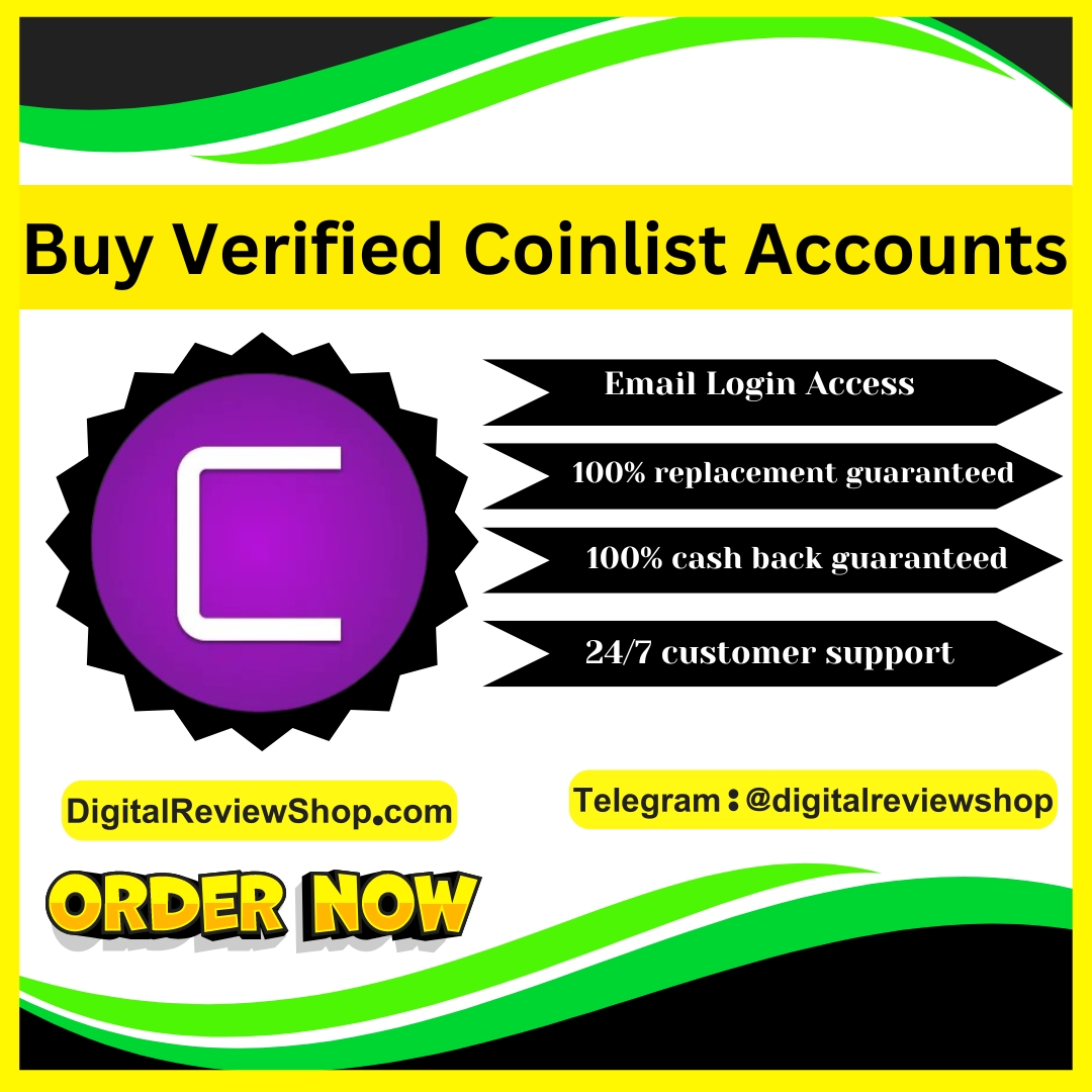 Buy Verified Coinlist Accounts - 100% KYC Verified Accounts