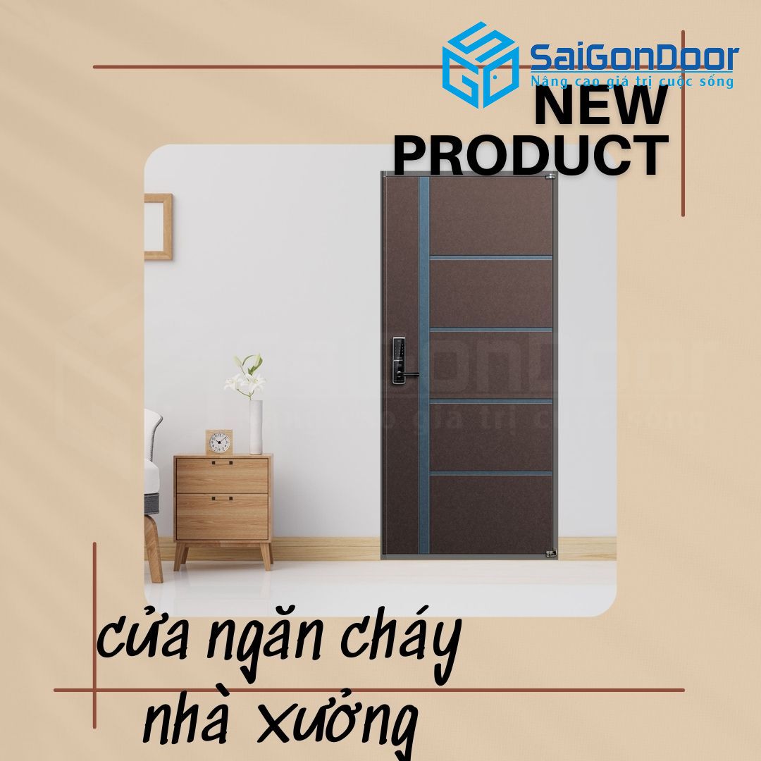 Cửa Ngăn Cháy Nhà Xưởng - An Toàn Cho Sản Xuất | SaigonDoor®