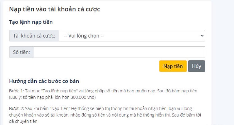 Hướng dẫn nạp rút tiền Bong88 an toàn nhanh chỉ trong 5 phút