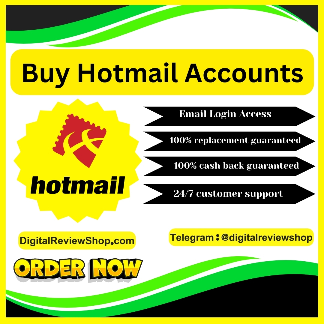 Buy Hotmail Accounts - (PVA & Bulk) 2025