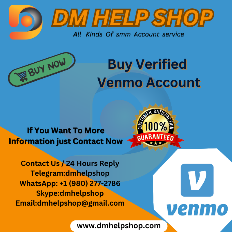 Buy Verified Venmo Account Best Service 100%...