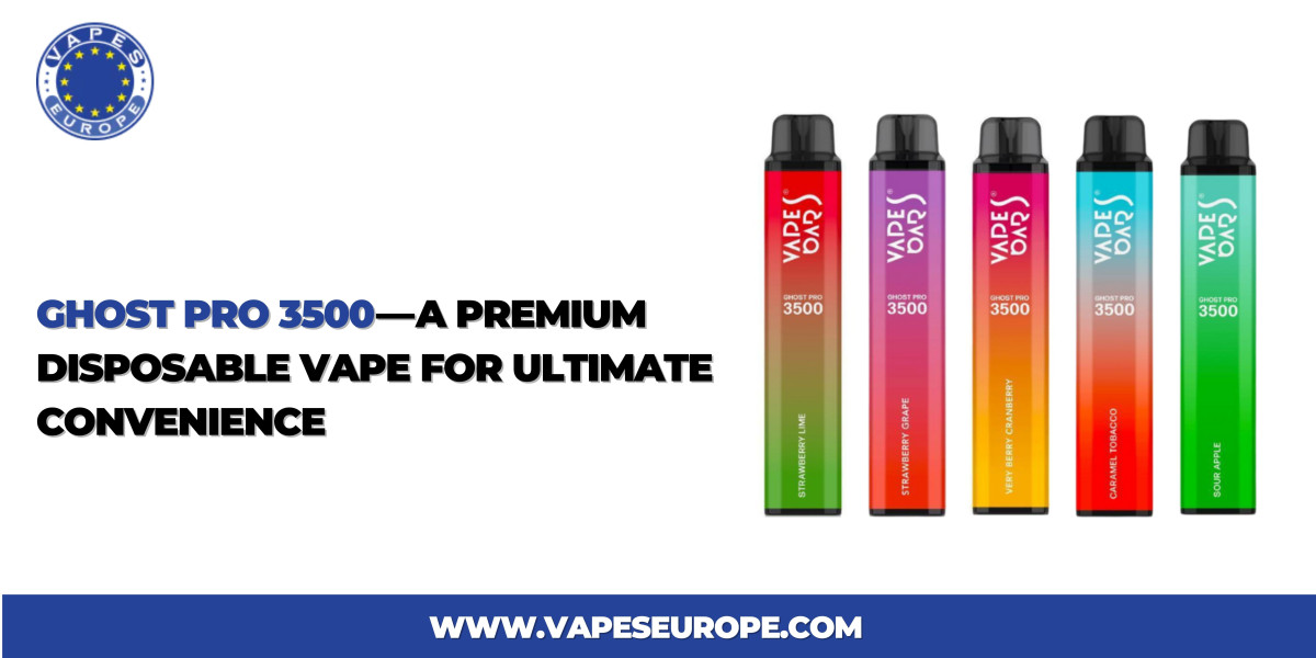 Ghost Pro 3500 — A Premium Disposable Vape for Ultimate Convenience