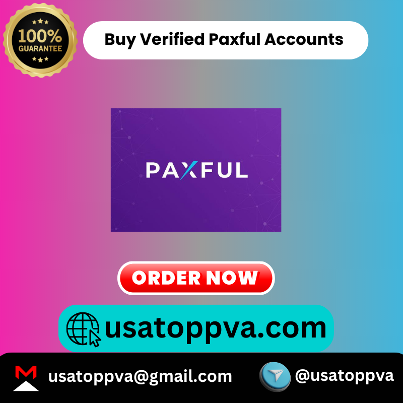 Buy Verified Paxful Accounts - USA TOP PVA