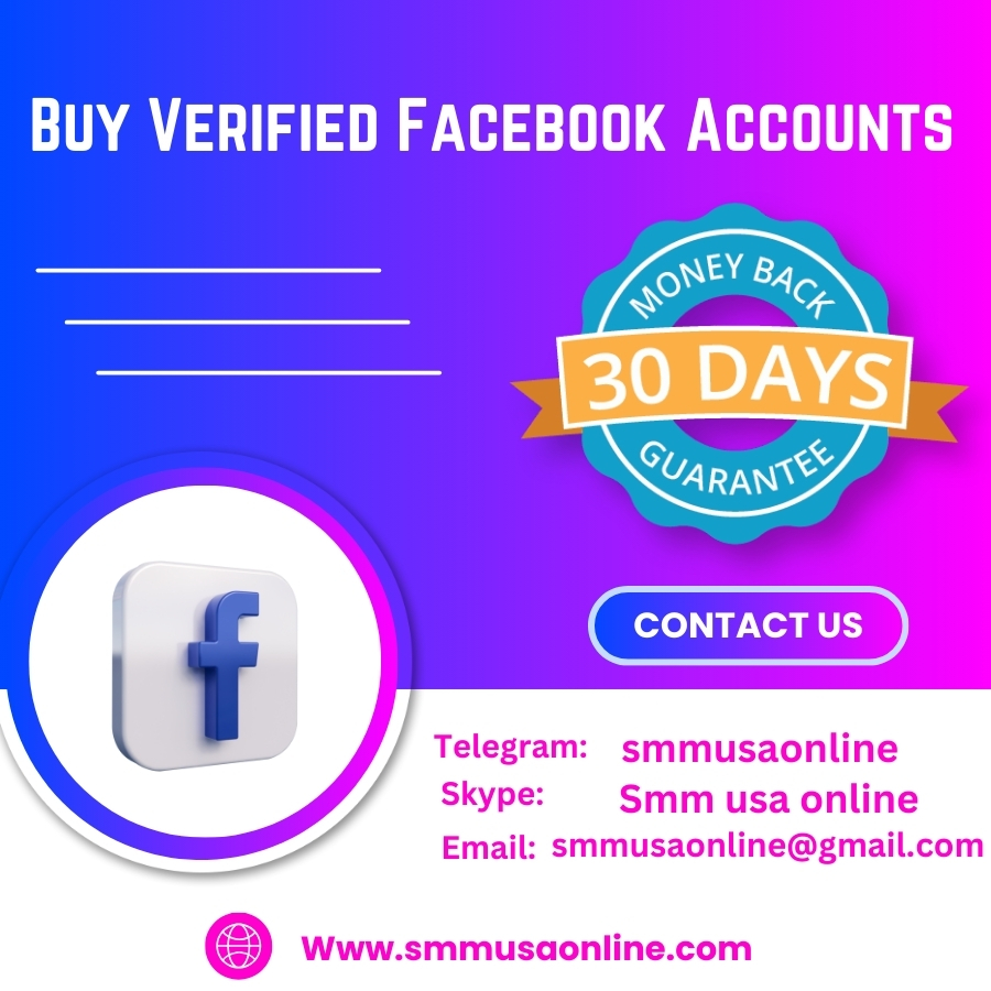 Buy Verified Facebook Accounts-100% Best Quality FB Account