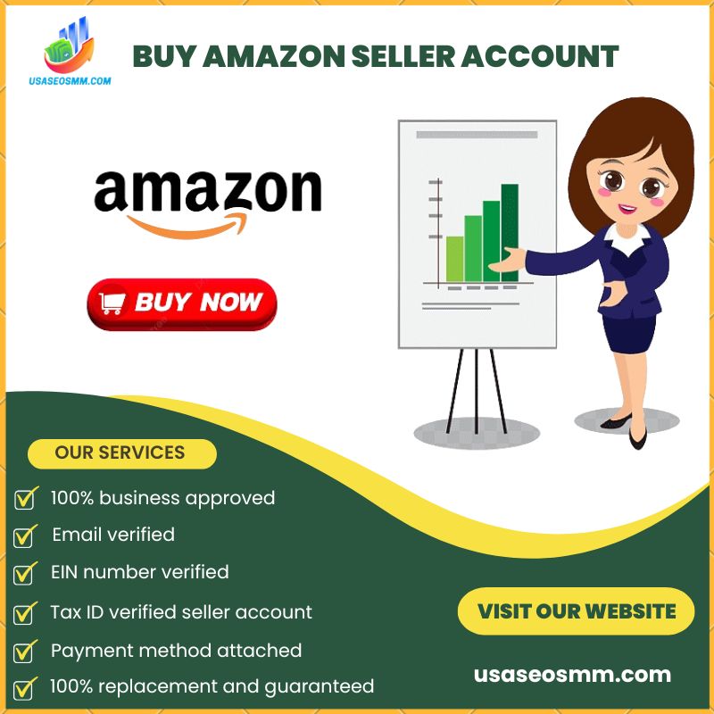 Buy Amazon Seller Accounts-100% LLC, Safe, US, UK, Canada