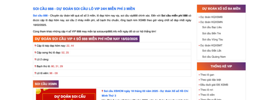 soicau888vip Cover Image