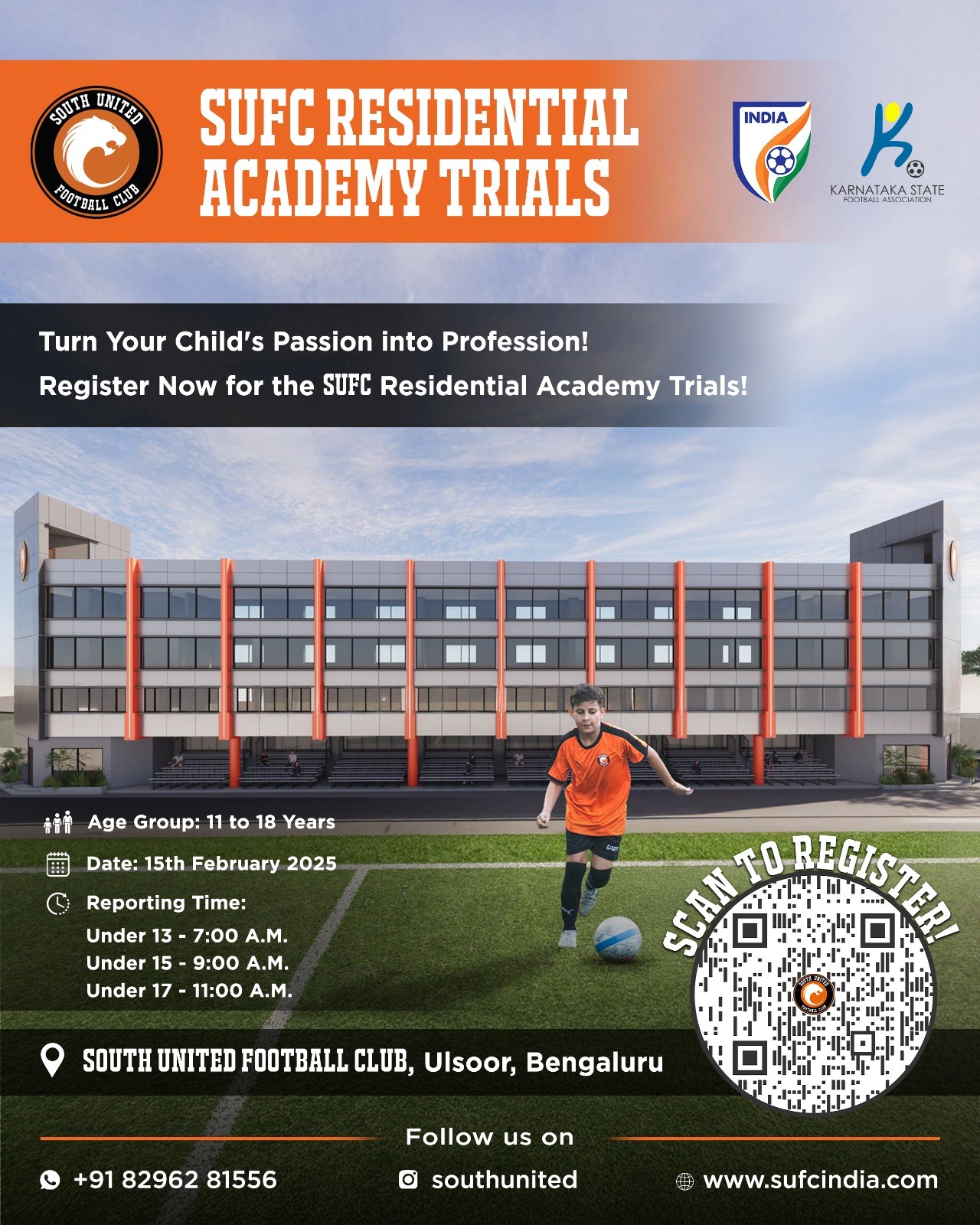 What to Expect at SUFC’s Residential Academy Trials