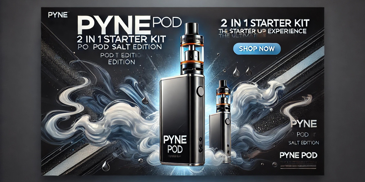 Elevate Your Vaping Experience with the Pyne Pod 2 in 1 Starter Kit Pod Salt Edition