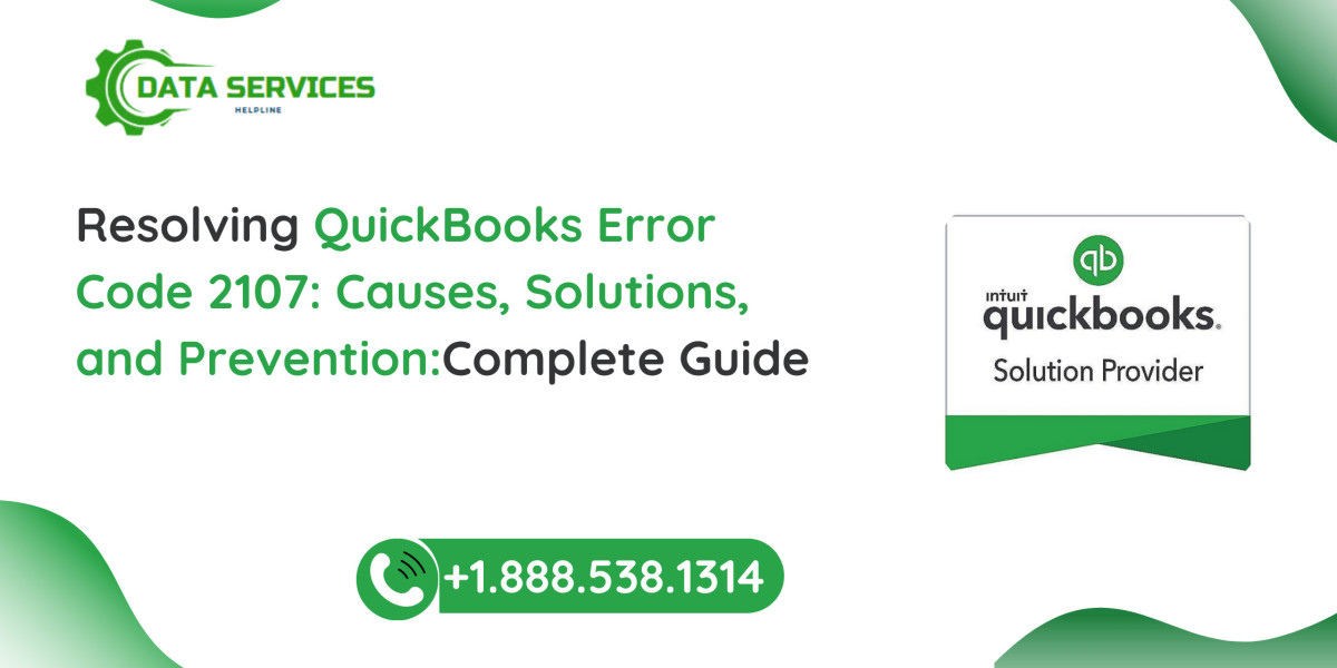 QuickBooks Error Code 2107: Causes, Solutions, and Prevention