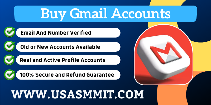 Buy Gmail Accounts - Best PVA Old & New 100% Active Gmail