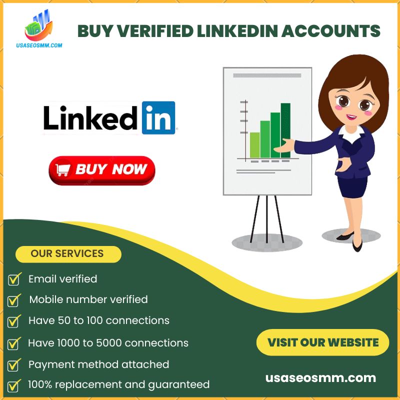 Buy LinkedIn accounts- 500+ Connections, Safe, Fresh and Prm