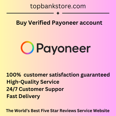 Buy Verified Payoneer Account Safely - Instant Global Payments & Security