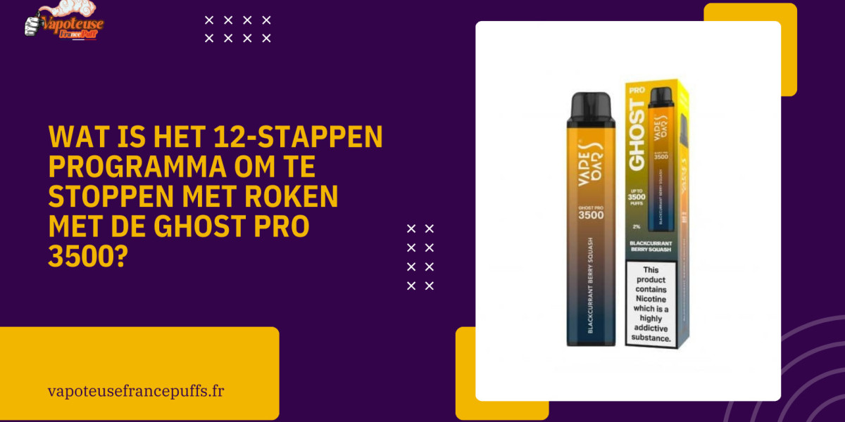 Wat is het 12-Stappen Programma om te Stoppen met Roken met de Ghost Pro 3500?