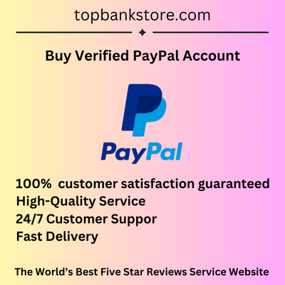 Buy Verified PayPal Account-Personal, Business with LLC, Safe 100%