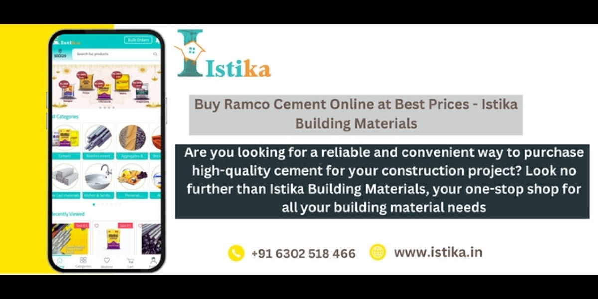 Buy Ramco Cement Online at Best Prices - Istika Building Materials