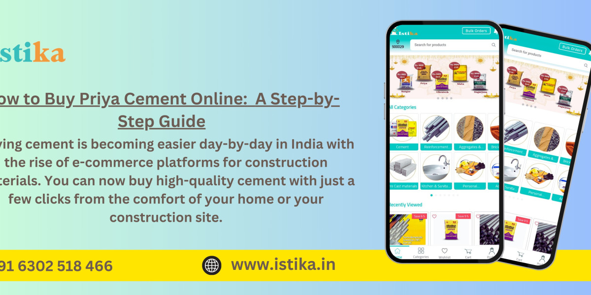 How to Buy Priya Cement Online:  A Step-by-Step Guide