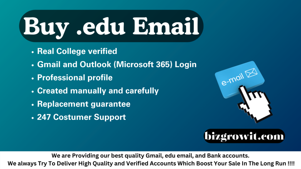 Buy EDU Email Accounts - Verified & Affordable