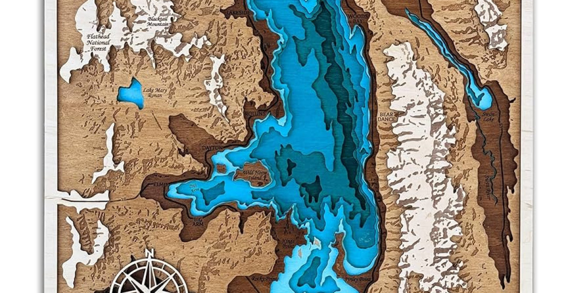 The Craft of Custom Wood Lake Maps: Navigating the Creation of a Watts Bar Lake