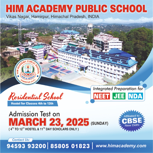 Best Boarding School in Himachal Pradesh, India