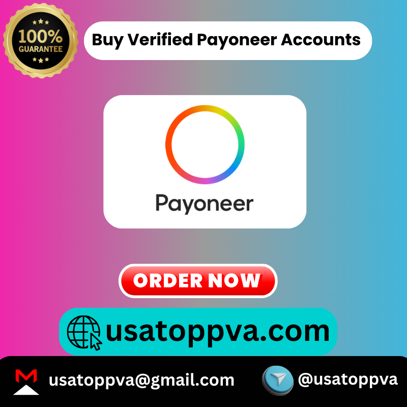 Buy Verified Payoneer Accounts - USA TOP PVA