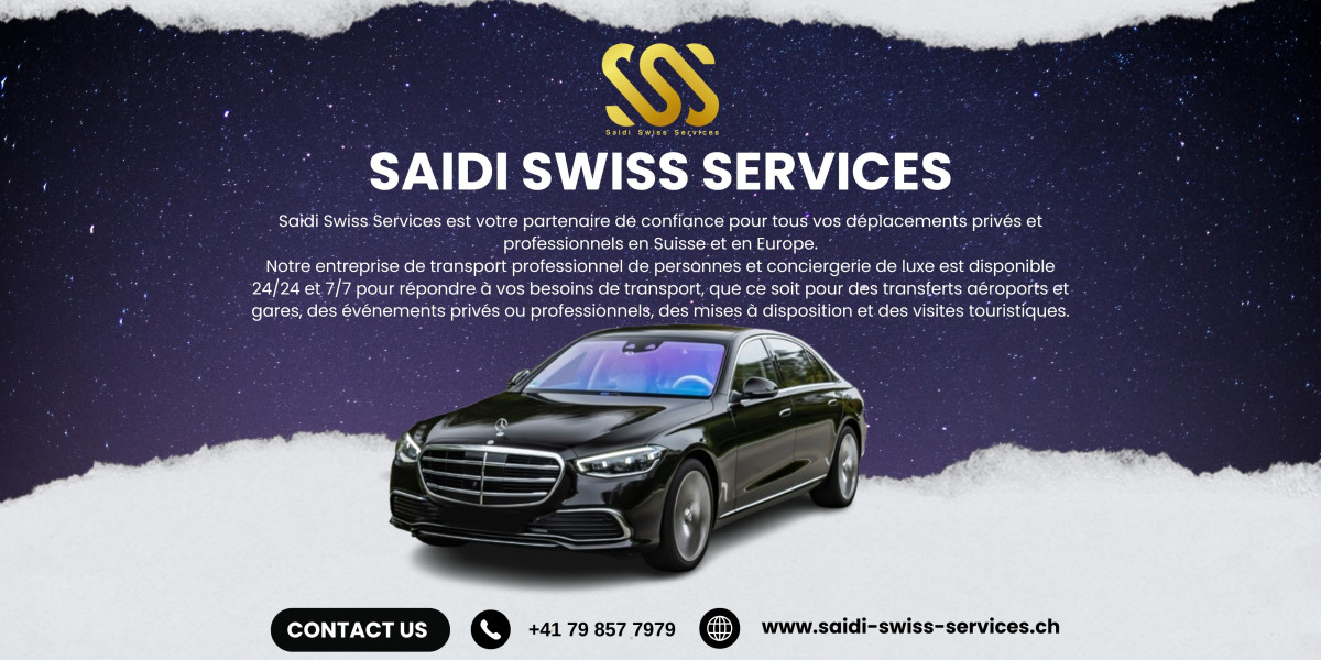 Limousine de Fribourg à Genève Luxury Travel with Saidi Swiss Services