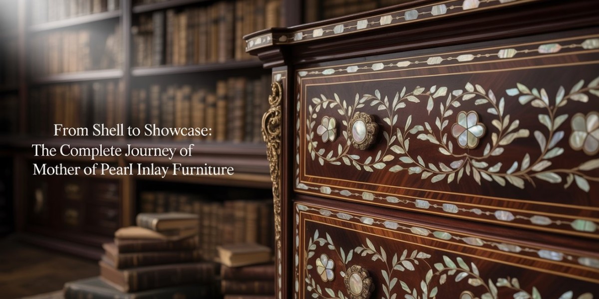 From Shell to Showcase: The Complete Journey of Mother of Pearl Inlay Furniture